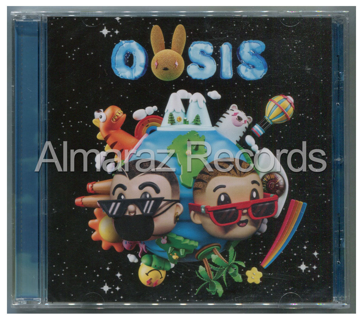 J Balvin & Bad Bunny Oasis CD