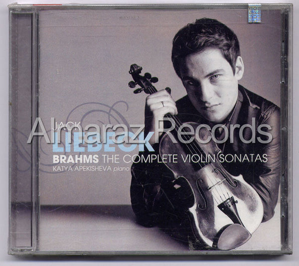 Jack Liebeck Brahms Complete Violin Sonatas CD - Almaraz Records | Tienda de Discos y Películas
 - 1