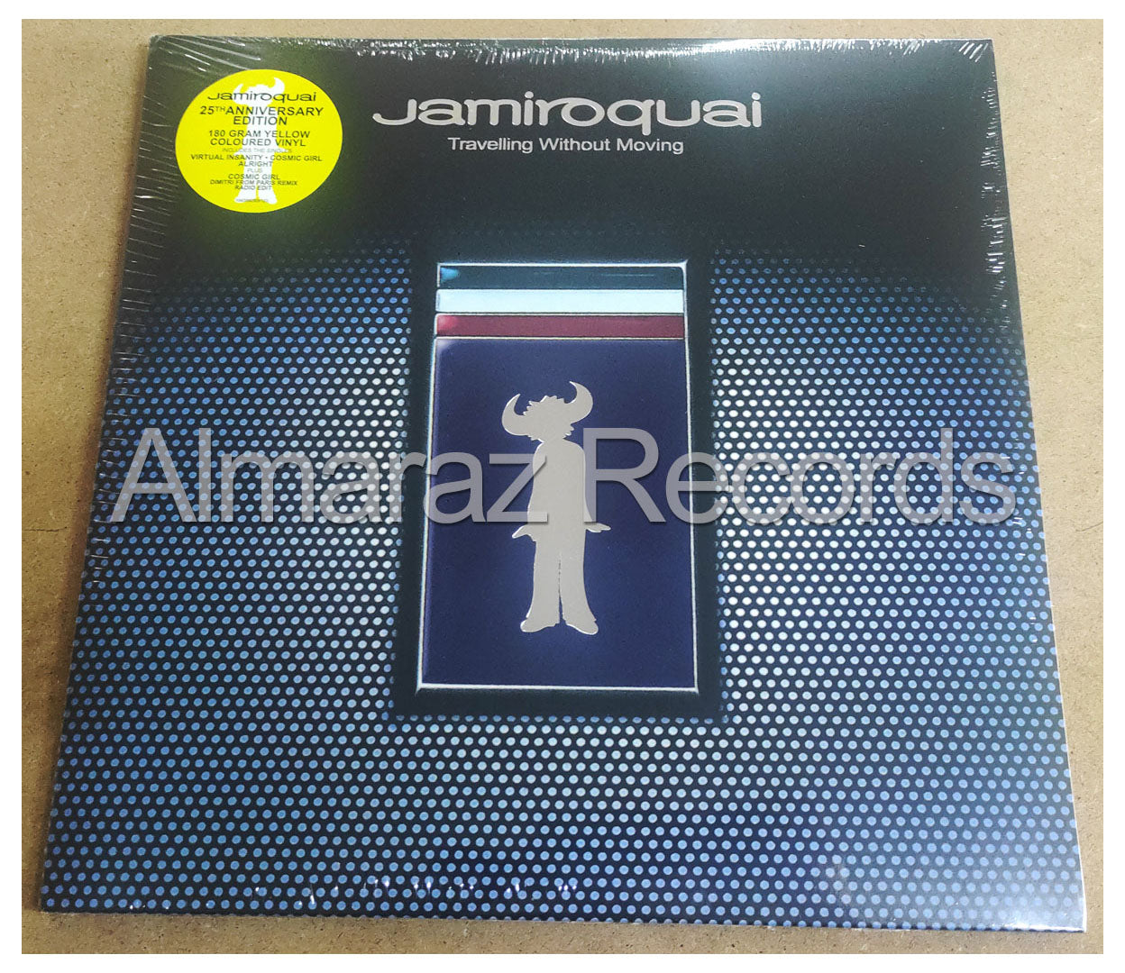 Jamiroquai Travelling Without Moving Yellow Vinyl LP