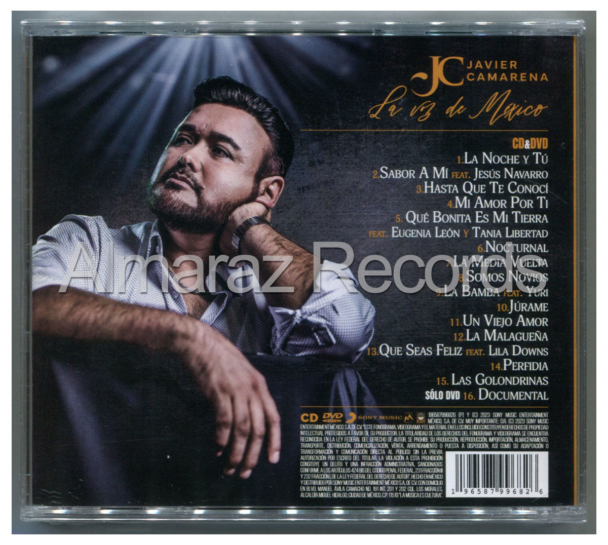 Javier Camarena La Voz De Mexico CD+DVD