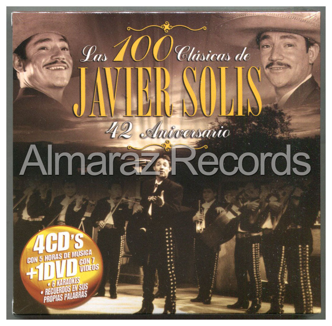 Javier Solis Las 100 Clasicas De 4CD+DVD