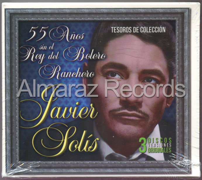 Javier Solis Tesoros De Coleccion 55 Años 3CD