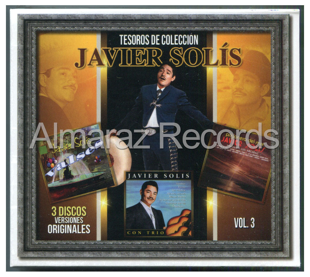 Javier Solis Tesoros De Coleccion Vol. 3 3CD