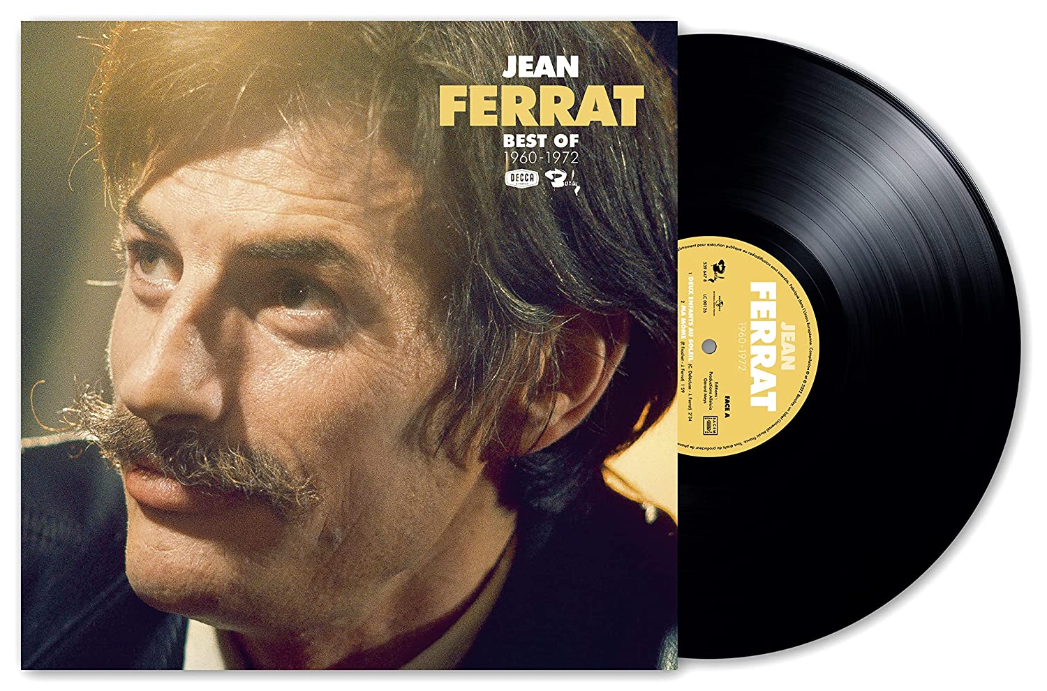 Jean Ferrat Best Of 1960-1972 Vinyl LP