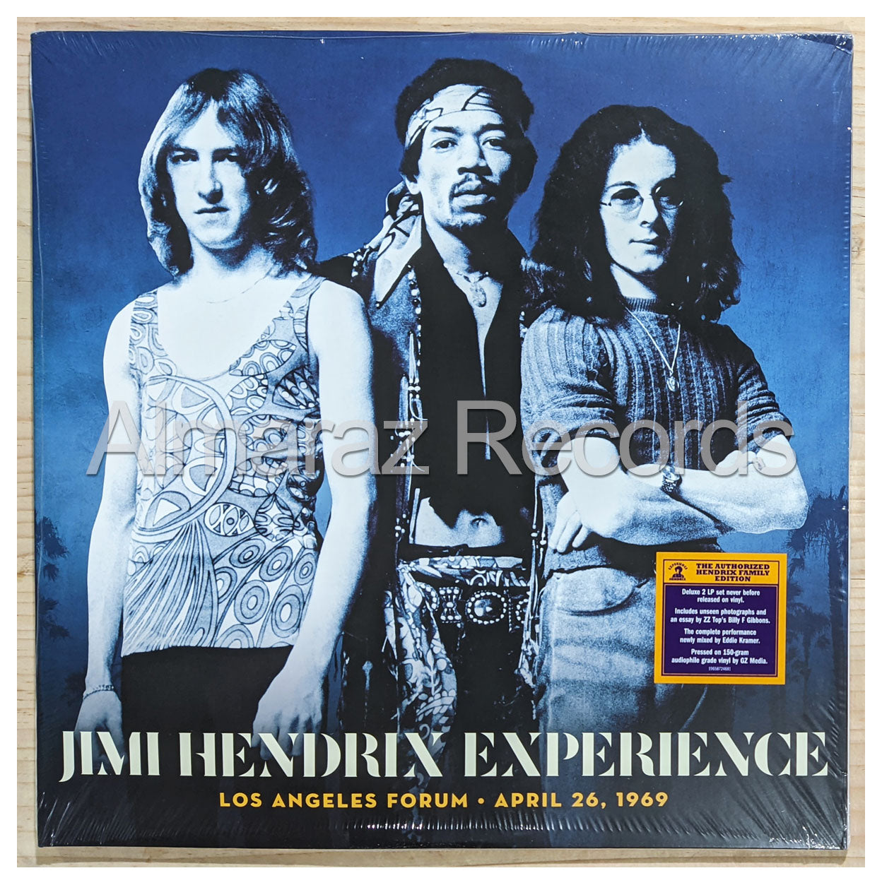The Jimi Hendrix Experience Los Angeles Forum April 26 1969 Vinyl LP