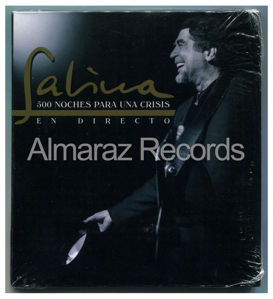 Joaquin Sabina 500 Noches Para Una Crisis 2CD+DVD