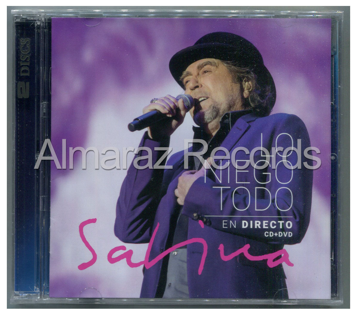 Joaquin Sabina Lo Niego Todo En Directo CD+DVD