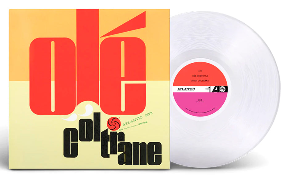 John Coltrane Ole Crystal Clear Diamond Vinyl LP