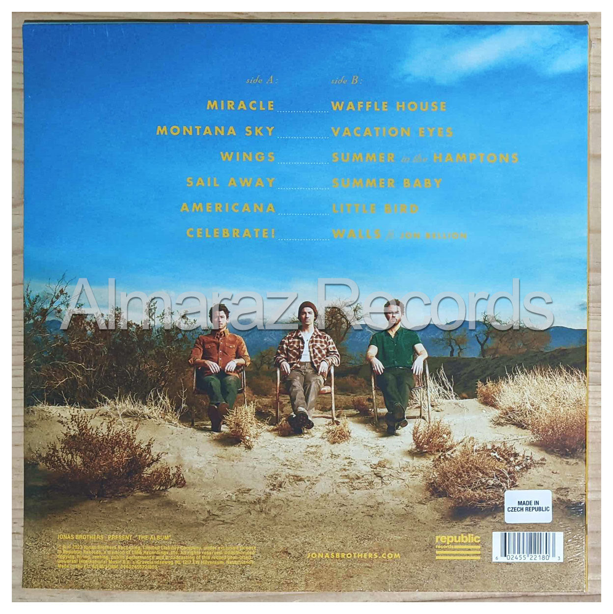 Jonas Brothers The Album Vinyl LP