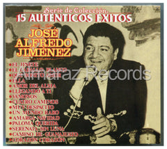 Jose Alfredo Jimenez 15 Autenticos Exitos CD