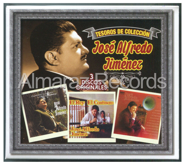Jose Alfredo Jimenez Tesoros De Coleccion 3CD