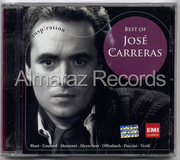 Jose Carreras Best Of CD [EMI] - Almaraz Records | Tienda de Discos y Películas
 - 1