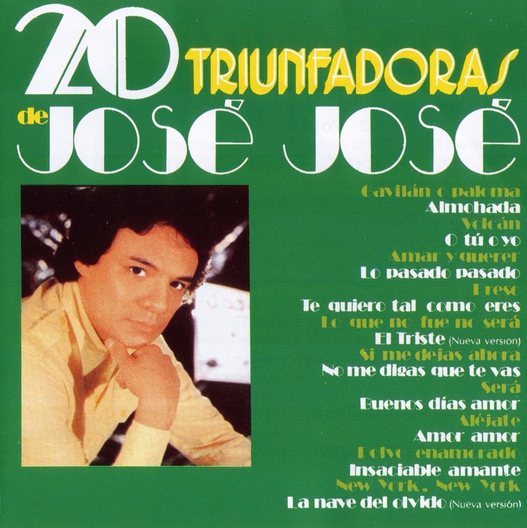 Jose Jose 20 Triunfadoras Vinyl LP [2023]