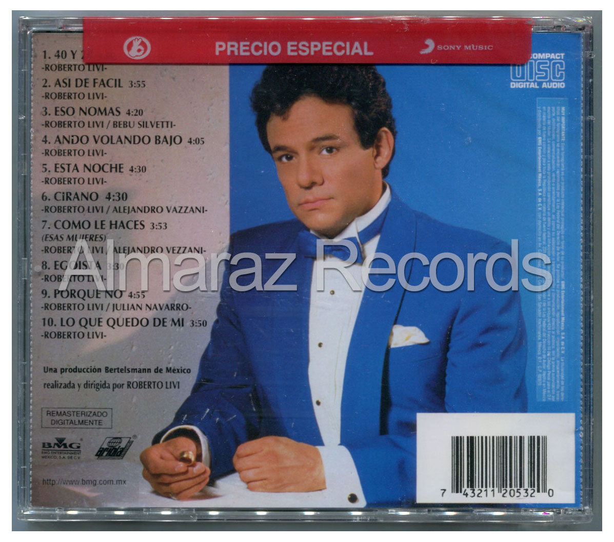 Jose Jose 40 Y 20 CD - Almaraz Records | Tienda de Discos y Películas
 - 2