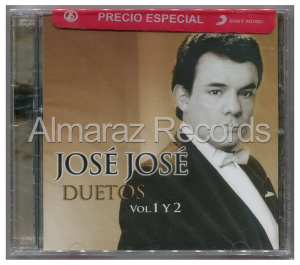Jose Jose Duetos Vol. 1 y Vol. 2 2CD