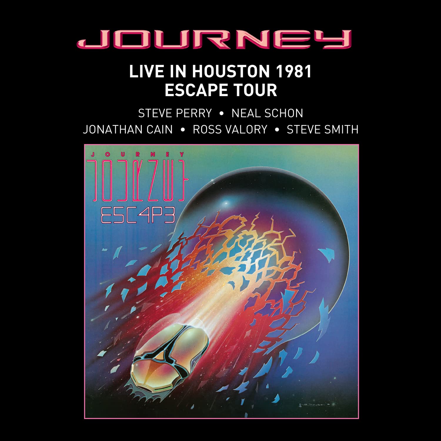Journey Live In Houston 1981 The Escape Tour Vinyl LP