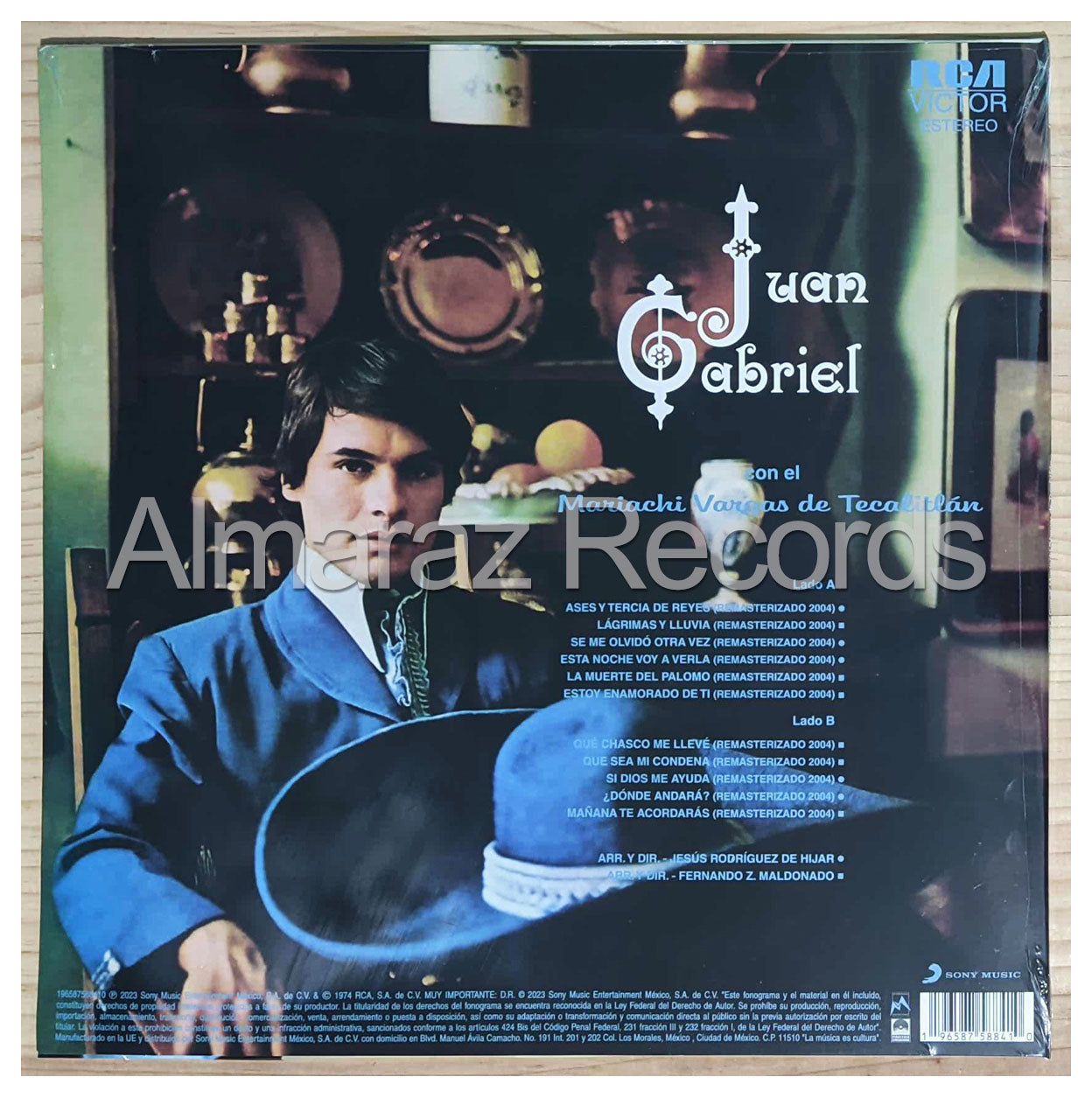 Juan Gabriel Con El Mariachi Vargas De Tecalitlan Vinyl LP [2023]