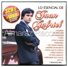 Juan Gabriel Lo Esencial De Juan Gabriel 3CD+DVD - Almaraz Records | Tienda de Discos y Películas
 - 1