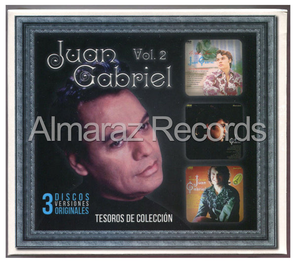 Juan Gabriel Tesoros De Coleccion Vol. 2 3CD