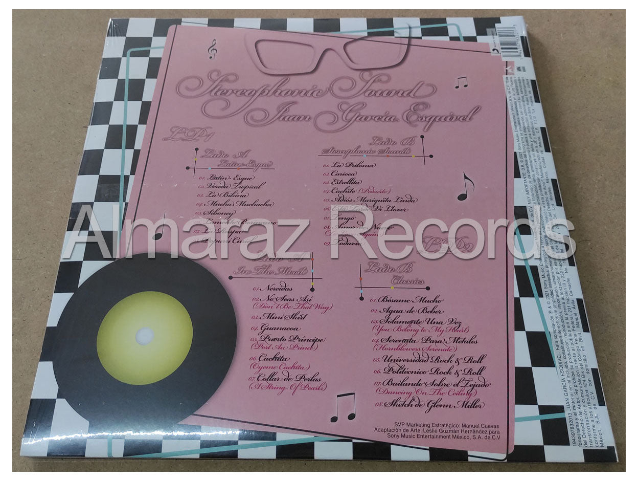Juan Garcia Esquivel Stereophonic Sound Vinyl LP [Verde/Rojo]