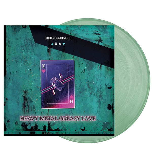 King Garbage Heavy Metal Grease Love Green Vinyl LP