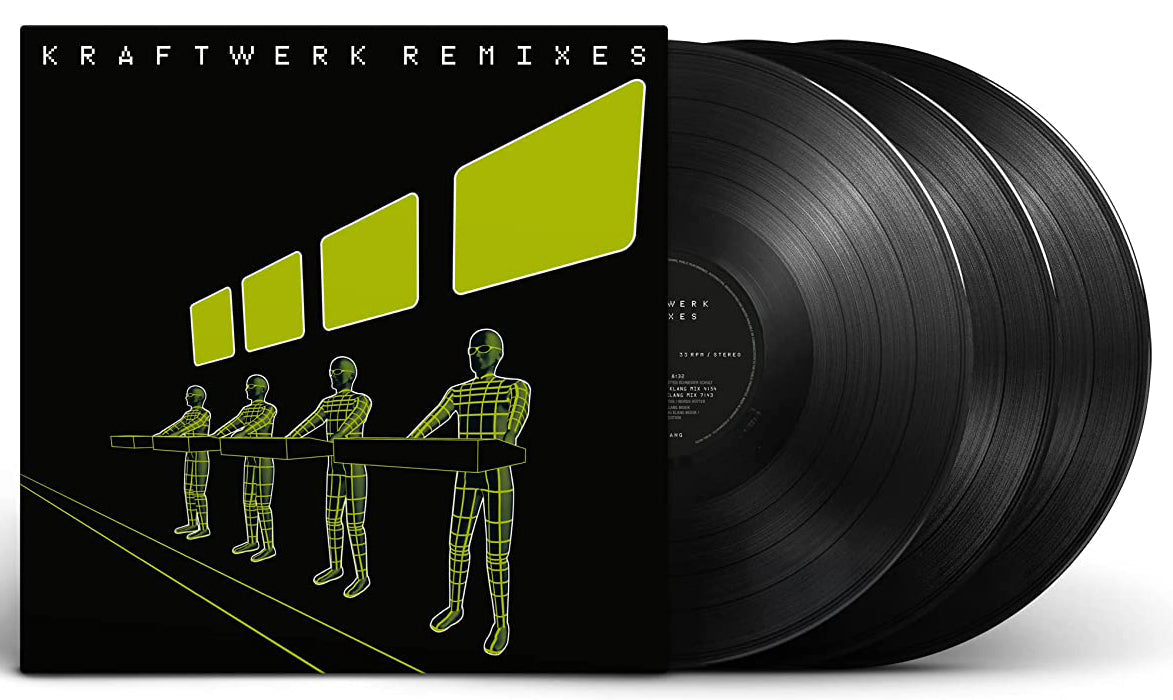 Kraftwerk Remixes Black Vinyl LP
