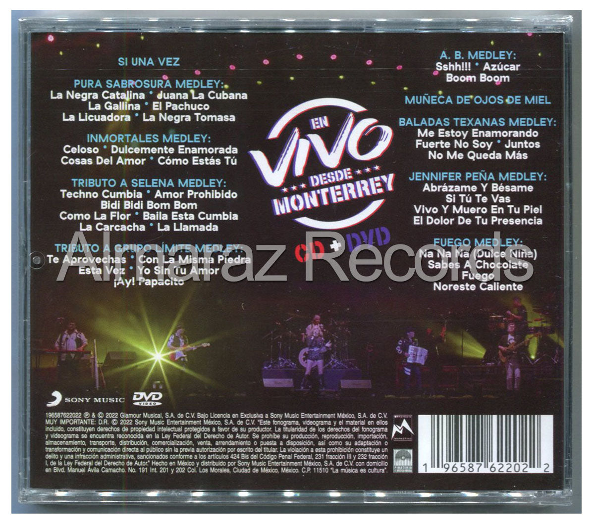 La Casetera En Vivo Desde Moterrey CD+DVD