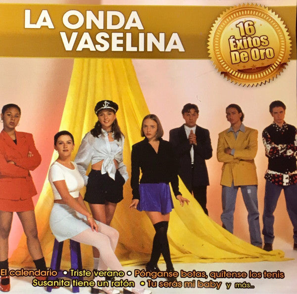 La Onda Vaselina 16 Exitos De Oro CD