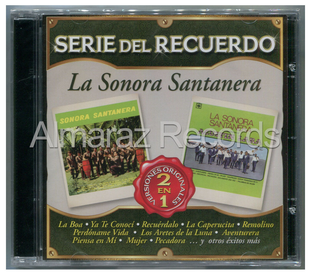La Sonora Santanera Serie Del Recuerdo 2 En 1 CD - Almaraz Records | Tienda de Discos y Películas
 - 1