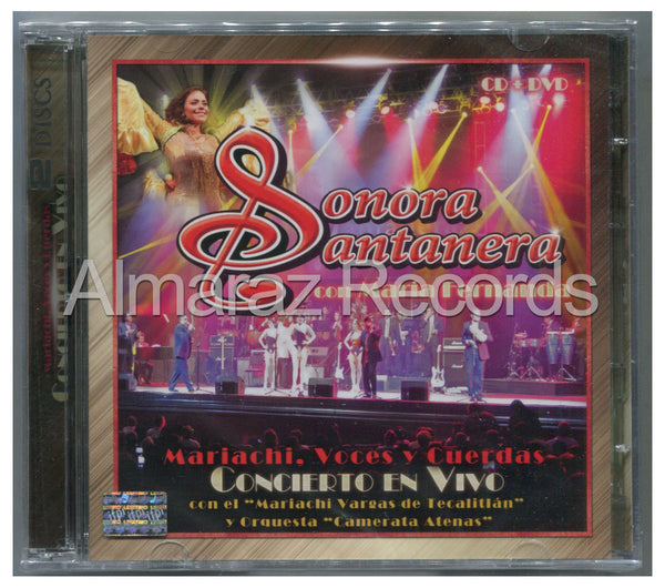 La Sonora Santanera Mariachi Voces Y Cuerdas CD+DVD