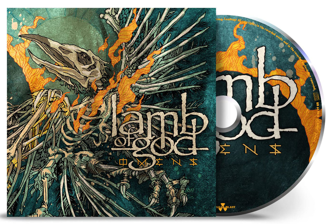 Lamb Of God Omens CD [Importado]