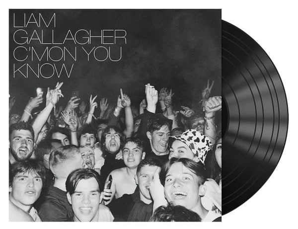 Liam Gallagher C'mon You Know Black Vinyl LP