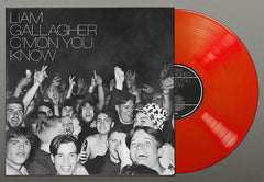 Liam Gallagher C'mon You Know Limited Red Vinyl LP