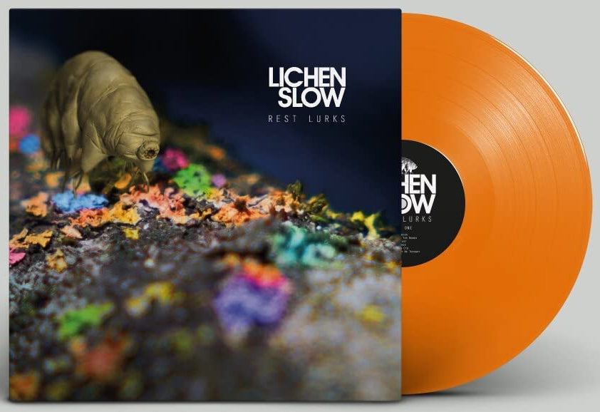Lichen Slow Rest Lurks Limited Orange Vinyl LP