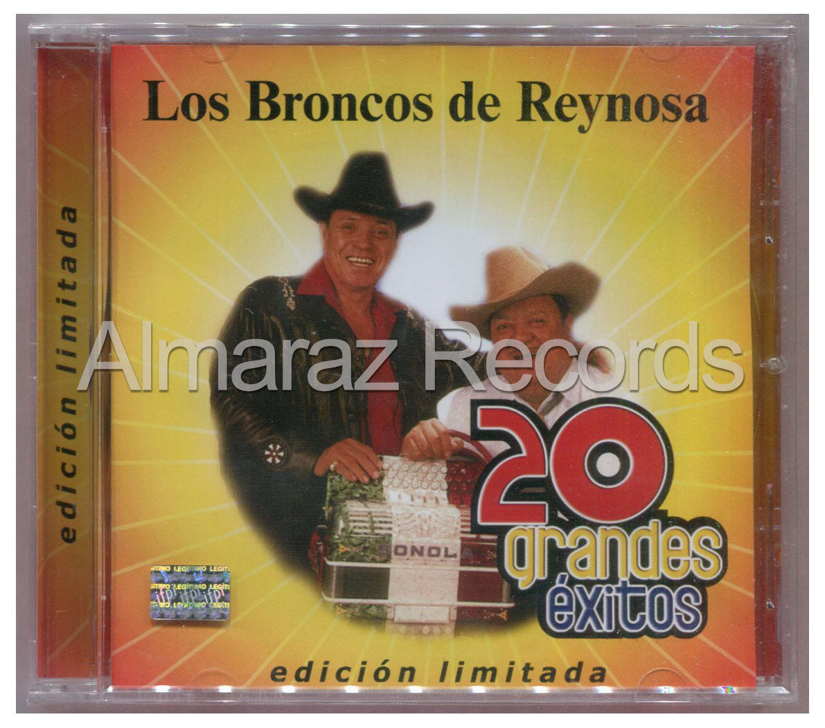 Los Broncos De Reynosa 20 Grandes Exitos CD
