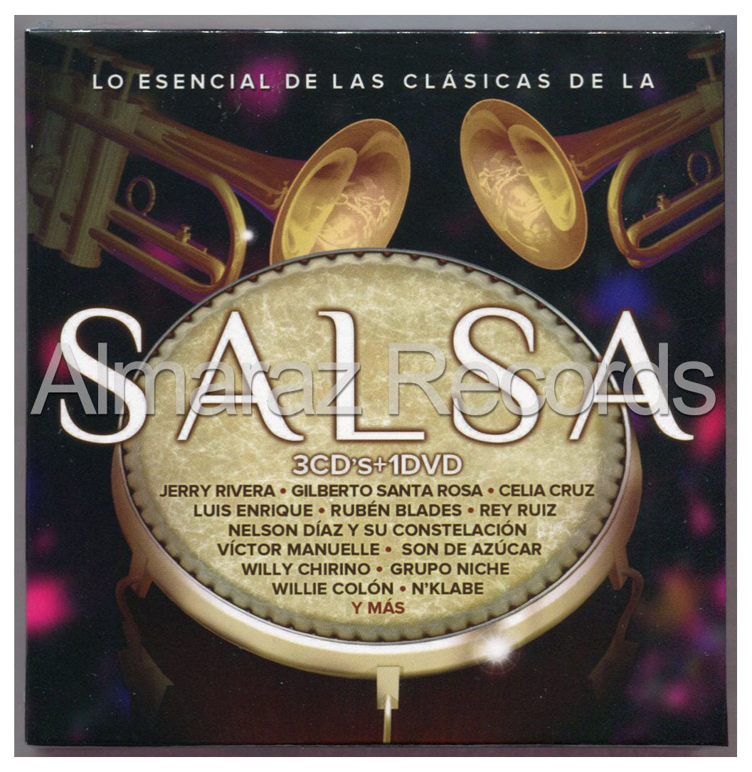 Lo Esencial De Clasicas De La Salsa 3CD+DVD