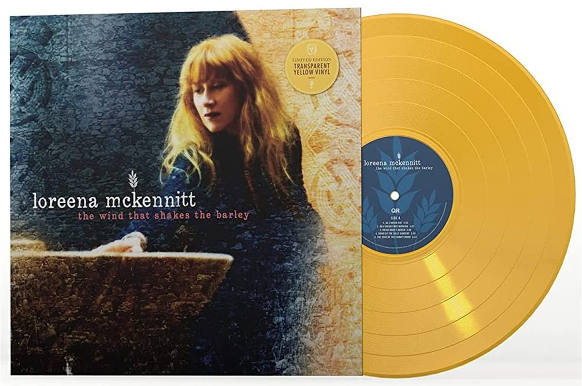 Loreena McKennitt The Wind That Shakes The Barley Limited Yellow Vinyl LP