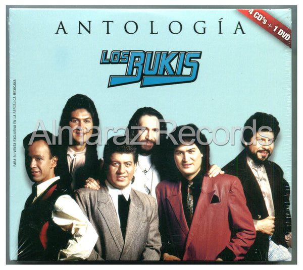 Los Bukis Antologia 4CD+DVD - Almaraz Records | Tienda de Discos y Películas
 - 1