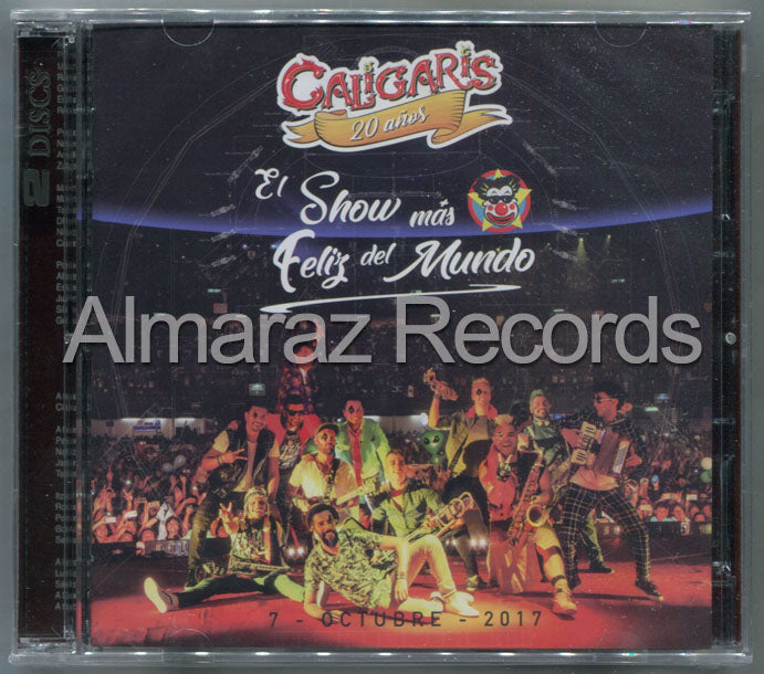 Los Caligaris 20 Años El Show Mas Feliz Del Mundo CD+DVD