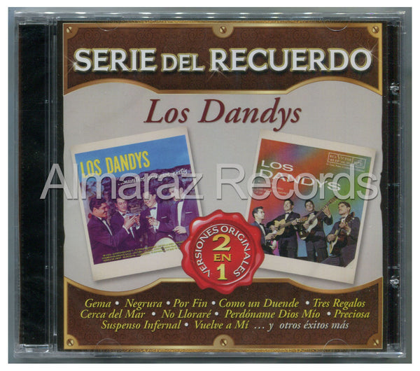 Los Dandy's Serie Del Recuerdo 2 En 1 CD - Almaraz Records | Tienda de Discos y Películas
 - 1