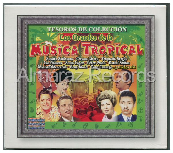 Los Grandes De La Música Tropical Tesoros De Coleccion 3CD - Almaraz Records | Tienda de Discos y Películas
 - 1