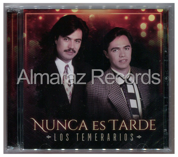Los Temerarios Nunca Es Tarde 2CD