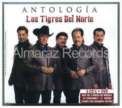 Los Tigres Del Norte Antologia 3CD+DVD