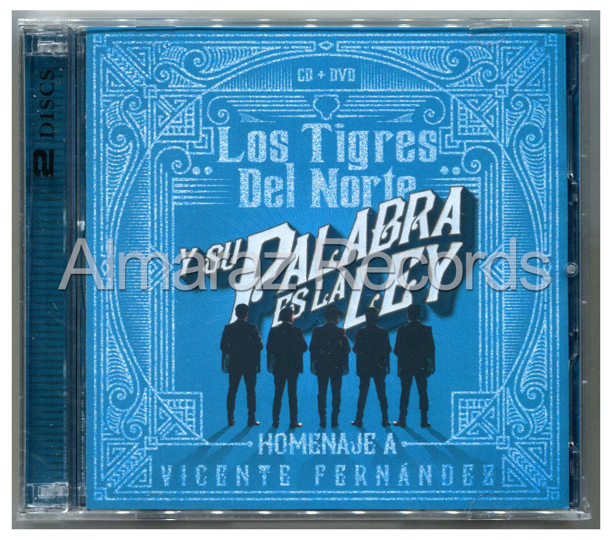 Los Tigres Del Norte Y Su Palabra Es La Ley Homenaje A Vicente Fernandez CD+DVD