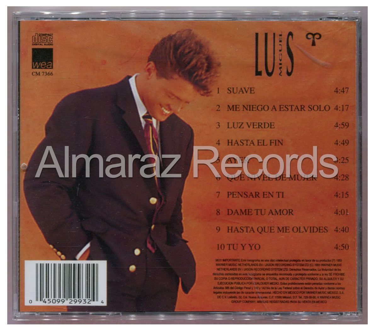 Luis Miguel Aries CD