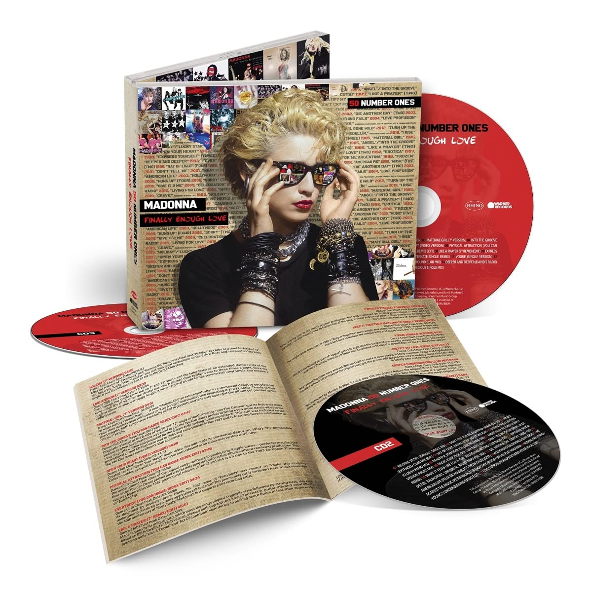 Madonna Finally Enough Love 50 Number Ones 3CD [Importado]