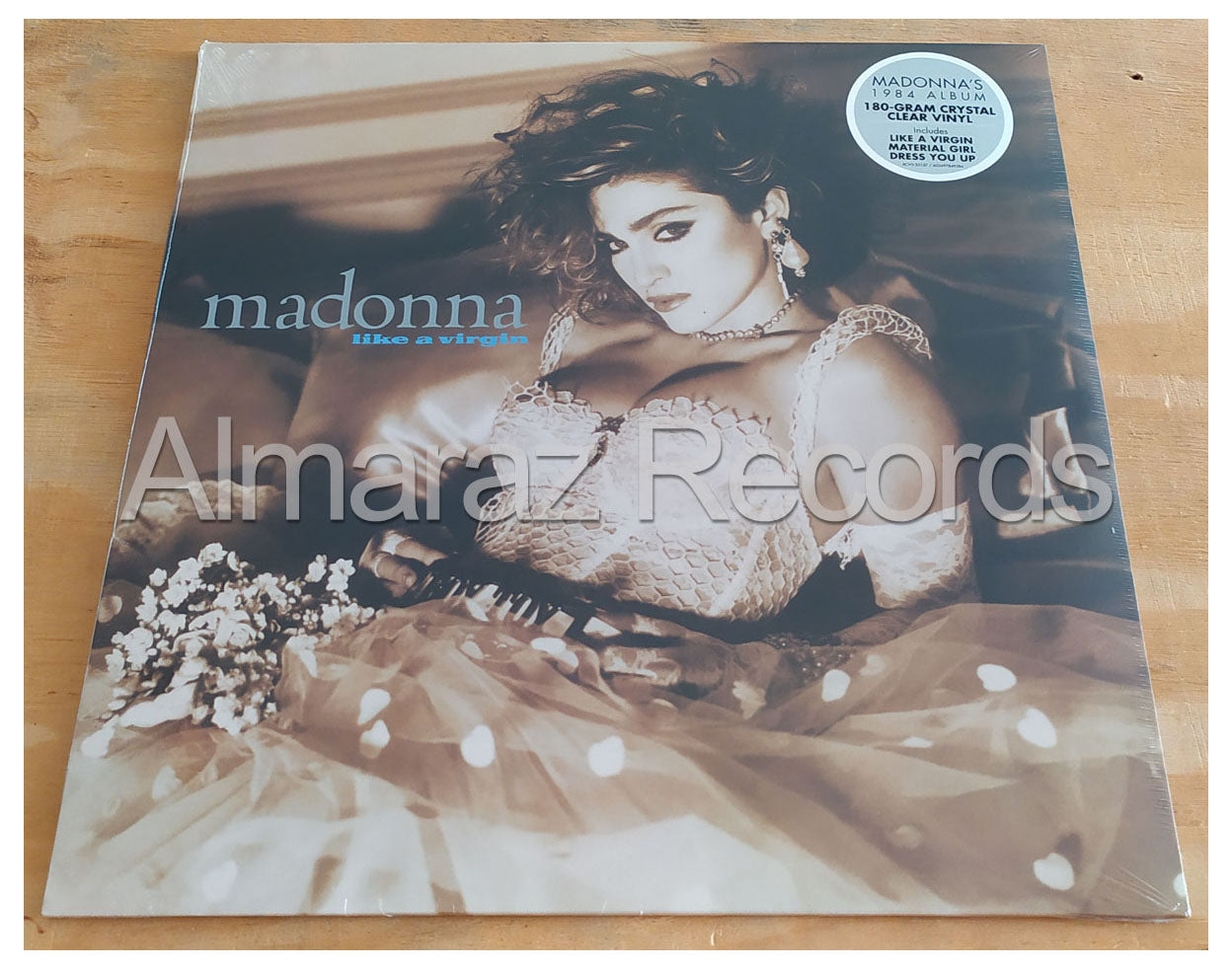 Madonna Like A Virgin Clear Vinyl LP