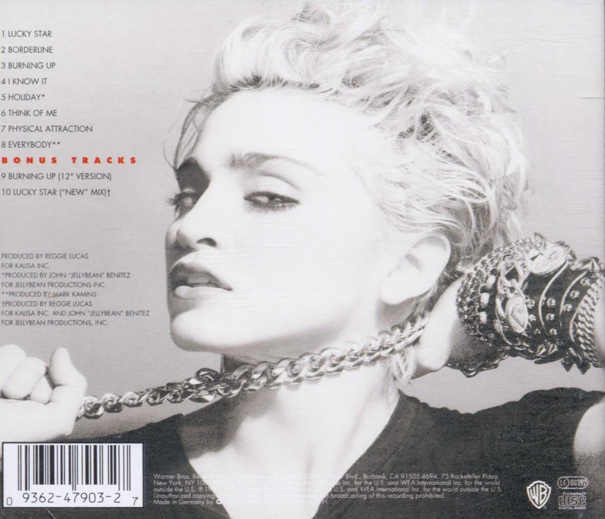Madonna Madonna CD [Importado]