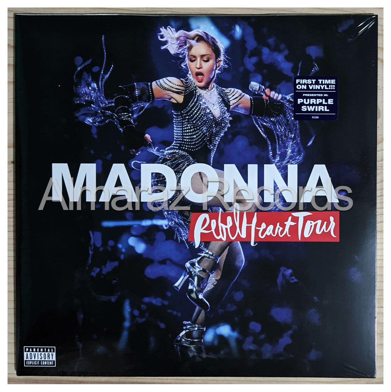 Madonna Rebel Heart Tour Limited Purple Vinyl LP