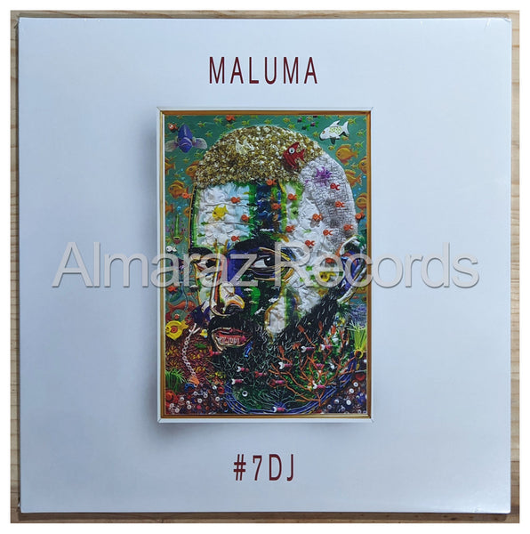 Maluma #7DJ 7 Dias En Jamaica Limited Turquoise Vinyl LP